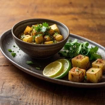 Aalu Jeera - Spicy and tangy potato dish with cumin seeds