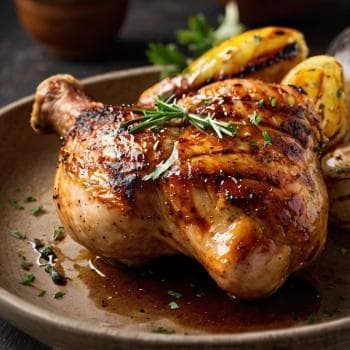 Chicken Leg - Grilled chicken leg marinated with flavorful spices