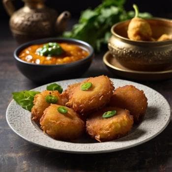 Aalu Chup - Crispy and spicy potato fritters