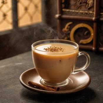 Milk Tea - Smooth tea brewed with milk and spices