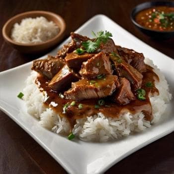 Hans Ko Gravy - Tender duck meat cooked in Nepali spices with rice or roti