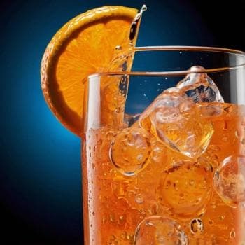 Fanta - Fizzy orange soda with a fruity flavor